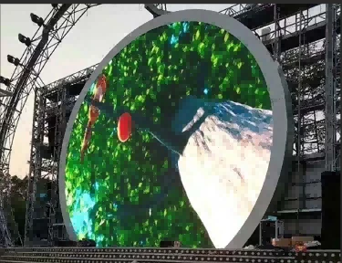 Circular LED Display