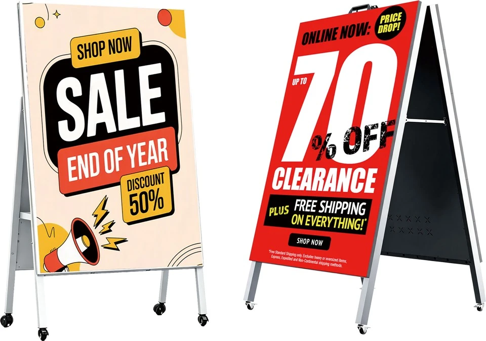 Commercial Mobile LED Poster Displays Compared: Standard, Double-Sided, And Transparent — Which One Should You Choose?