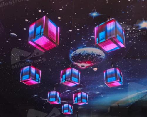 Six-Sided Cube LED Display: Expanding The Possibilities Of 3D Creative LED Sc...