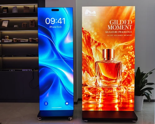 MSC P2.5 Double-Fold And Tri-Fold LED Poster Displays in Stock For Immediate ...