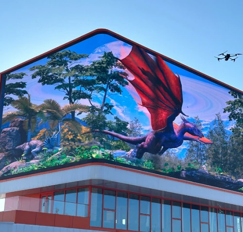 outdoor 3D led display in shopping mall outdoor 3D led display in shopping mall