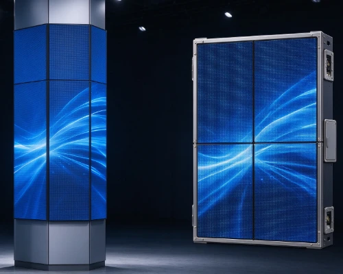 column LED display cabinet column LED display cabinet