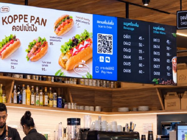 Restaurant LED Advertising Display Restaurant LED Advertising Display