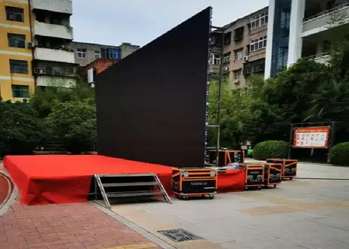 Rental LED Displaysin Community Plaza Rental LED Displaysin Community Plaza