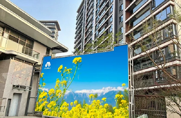 Application Advantages of led display in residential communities Application Advantages of led display in residential communities