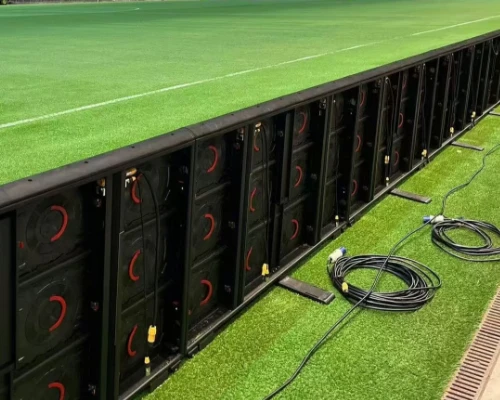Perimeter LED Displays For Stadiums