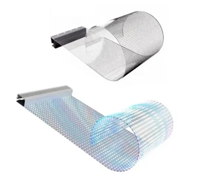 P8 Crystal Film Thin Flexible LED Display