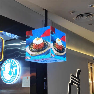 Magic Cube LED Display Screen For Storefronts