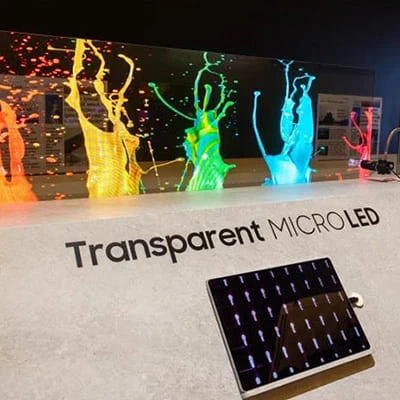 Transparent Micro LED Display Screen