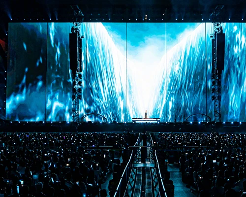 STR Series Transparent LED Screen For Concerts: A Stage Solution That Shines Through